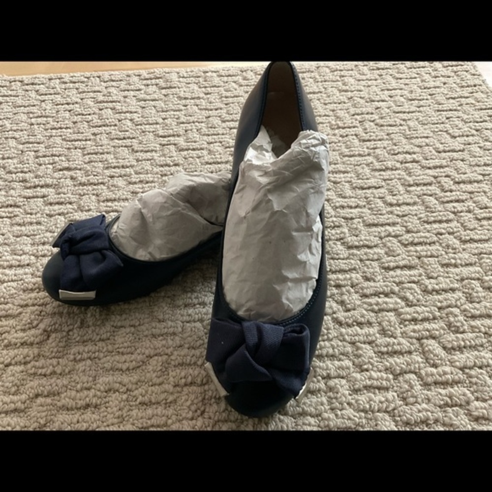 Italian leather ballet shoes